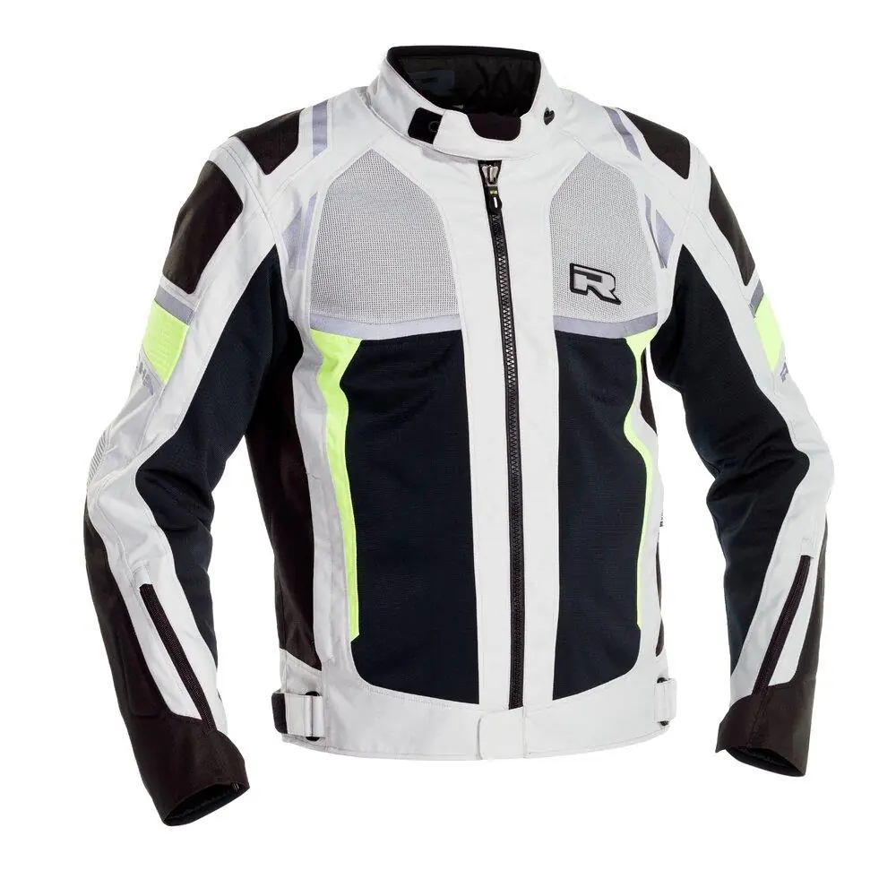 Airstorm Erkek Yazlık Motosiklet Montu Gri/Fluo Sarı-2650