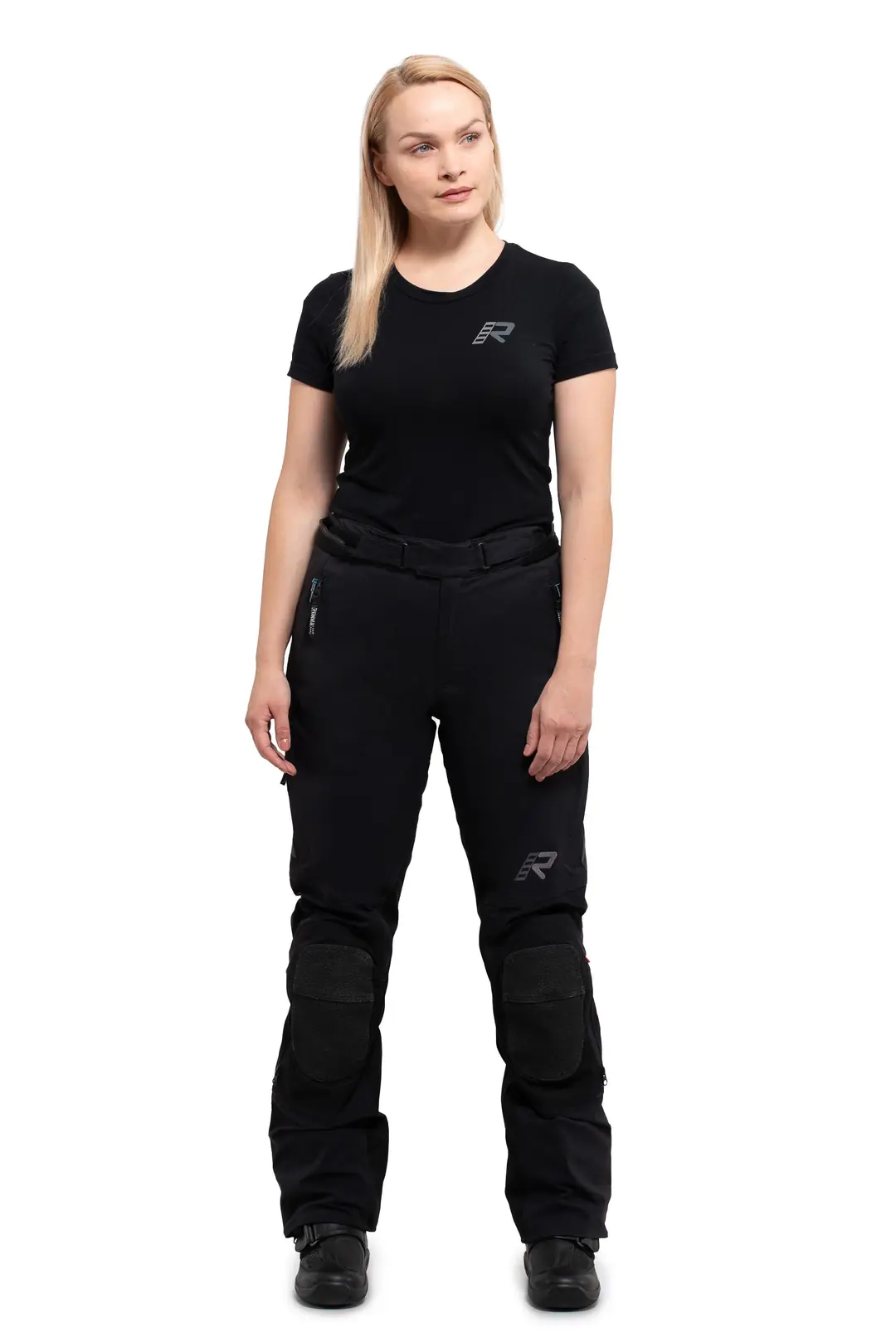Armatou-R Kadın Kışlık Motosiklet Pantolonu C1 Kısa Paça Siyah-999