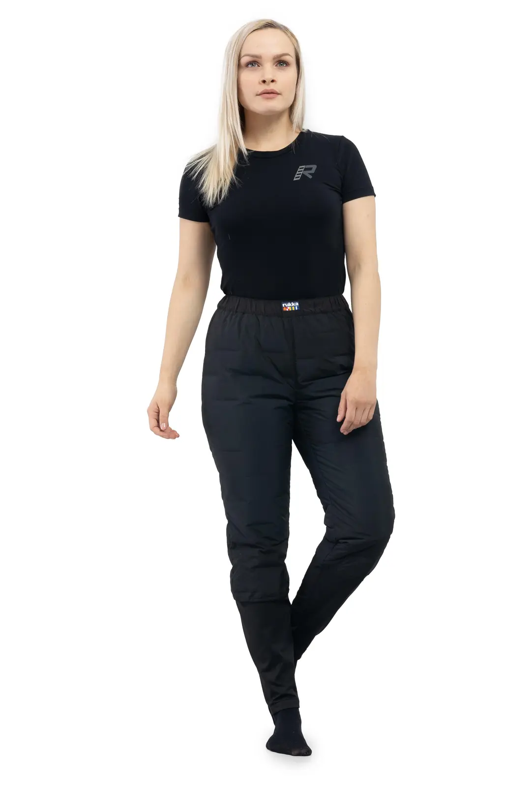 Down-X 2.0 Isı Yalıtımlı Kadın Motosiklet Pantolonu Siyah-990