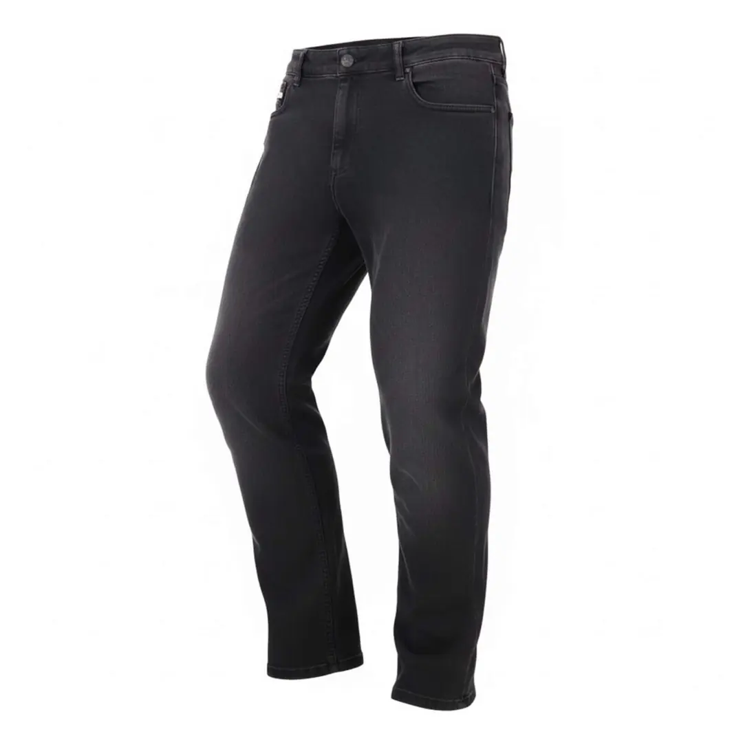 4Riders Patrol Cordura Denim Korumalı Motosiklet Kot Pantolonu Antrasit