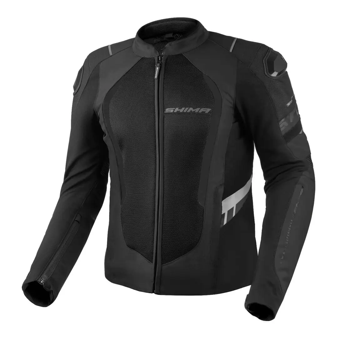 Shima Mesh Pro 2.0 Korumalı Motosiklet Montu Siyah