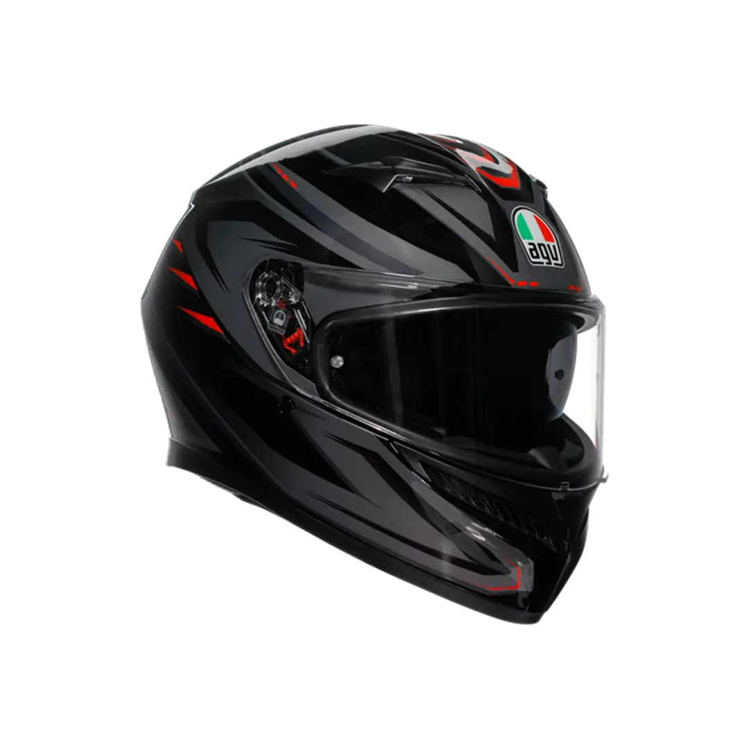 AGV KASK/K3 MPLK SYTH BLACK RED CONFİGURATİON