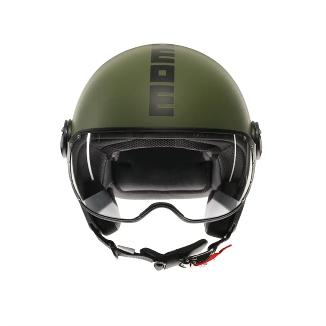 MOMO KASK/ FGTR CLASSIC MONO MATT MILITARY GREEN/BLACK