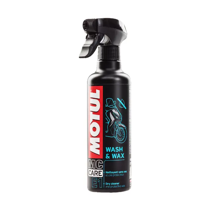 Motul E1 Wash Wax Susuz Temizleyici ve Cilalama Spreyi 400ml