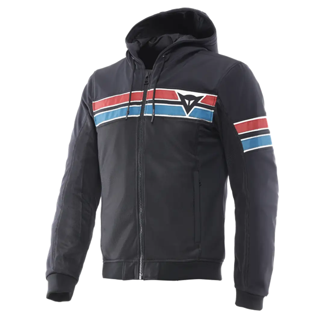 DAINESE CEKET/VINTEDGE AIR TEX JACKET BLACK/BLUE/RED