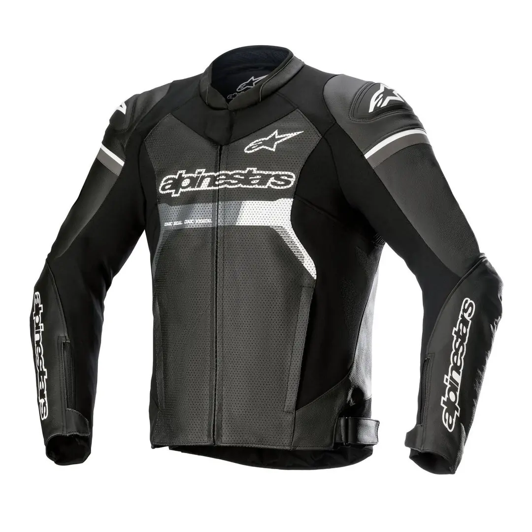 Alpinestars GP Force Air Deri Korumalı Motosiklet Montu Siyah