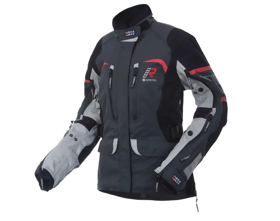 Rimorina Gore-Tex Kadın Mevsimlik Motosiklet Ceketi Antrasit-290