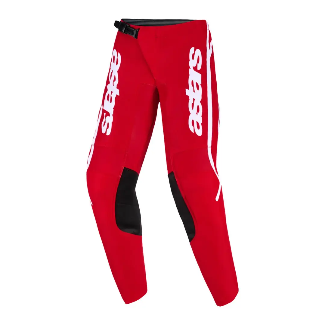 Alpinestars Fluid Apex Kros Motosiklet Pantolonu Kırmızı / Beyaz