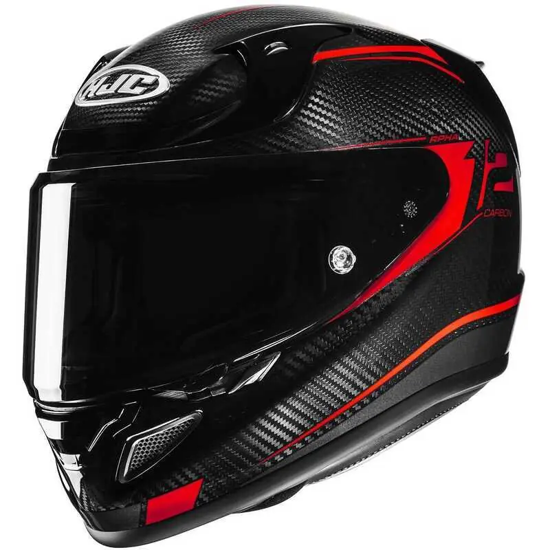 HJC RPHA12 KASK CARBON KERES MC1