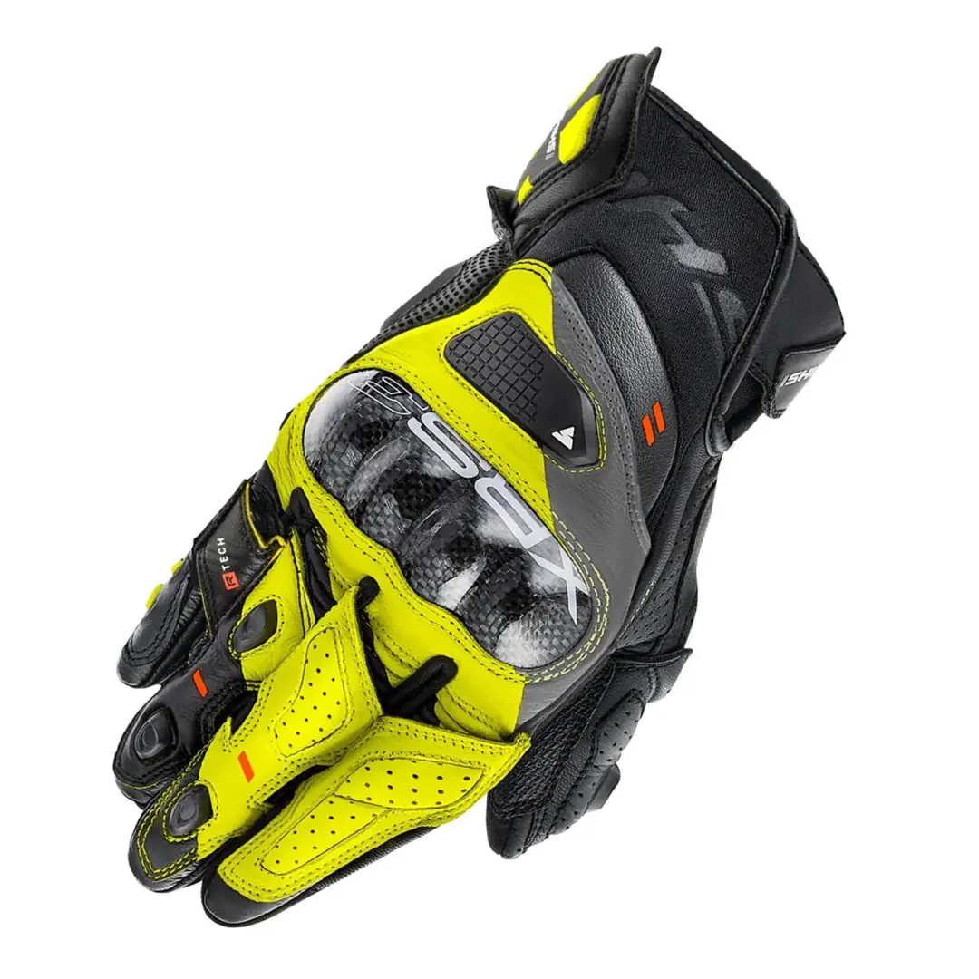 Shima XRS3 Korumalı Motosiklet Eldiveni Sarı