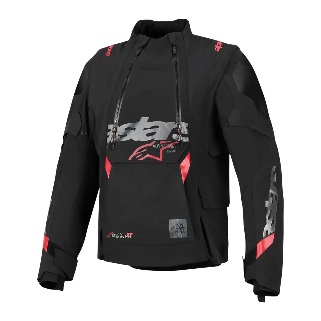 Alpinestars Halo Pro DS Korumalı Motosiklet Montu Siyah / Kırmızı