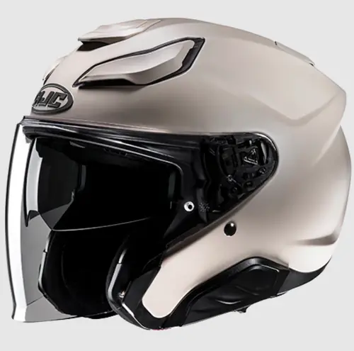 HJC F31 KASK SEMI FLAT KUM BEJİ