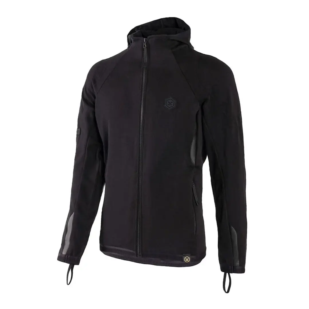 Knox Shield Hoody (AAA) Korumalı Kapüşonlu Motosiklet Montu Siyah