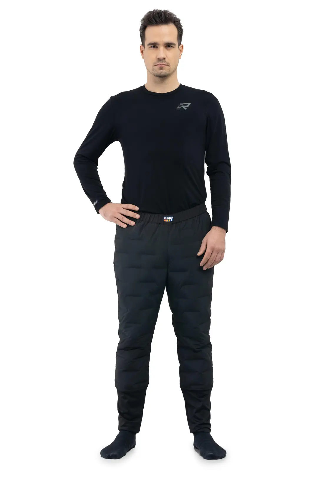 Down-X 2.0 Isı Yalıtımlı Erkek Motosiklet İçlik Pantolonu Siyah-990