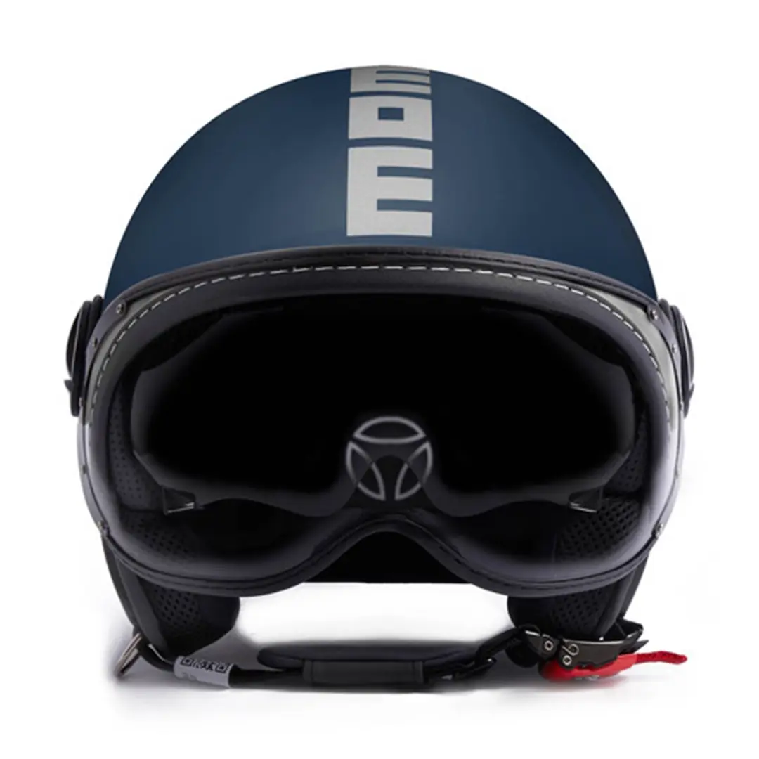 MOMO KASK/FGTR EVO MOMO MONO MATT BLUE SILVER
