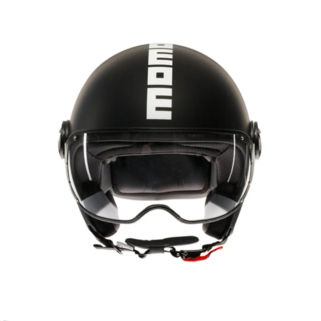 MOMO KASK/ FGTR CLASSIC MONO MATT BLACK/WHİTE