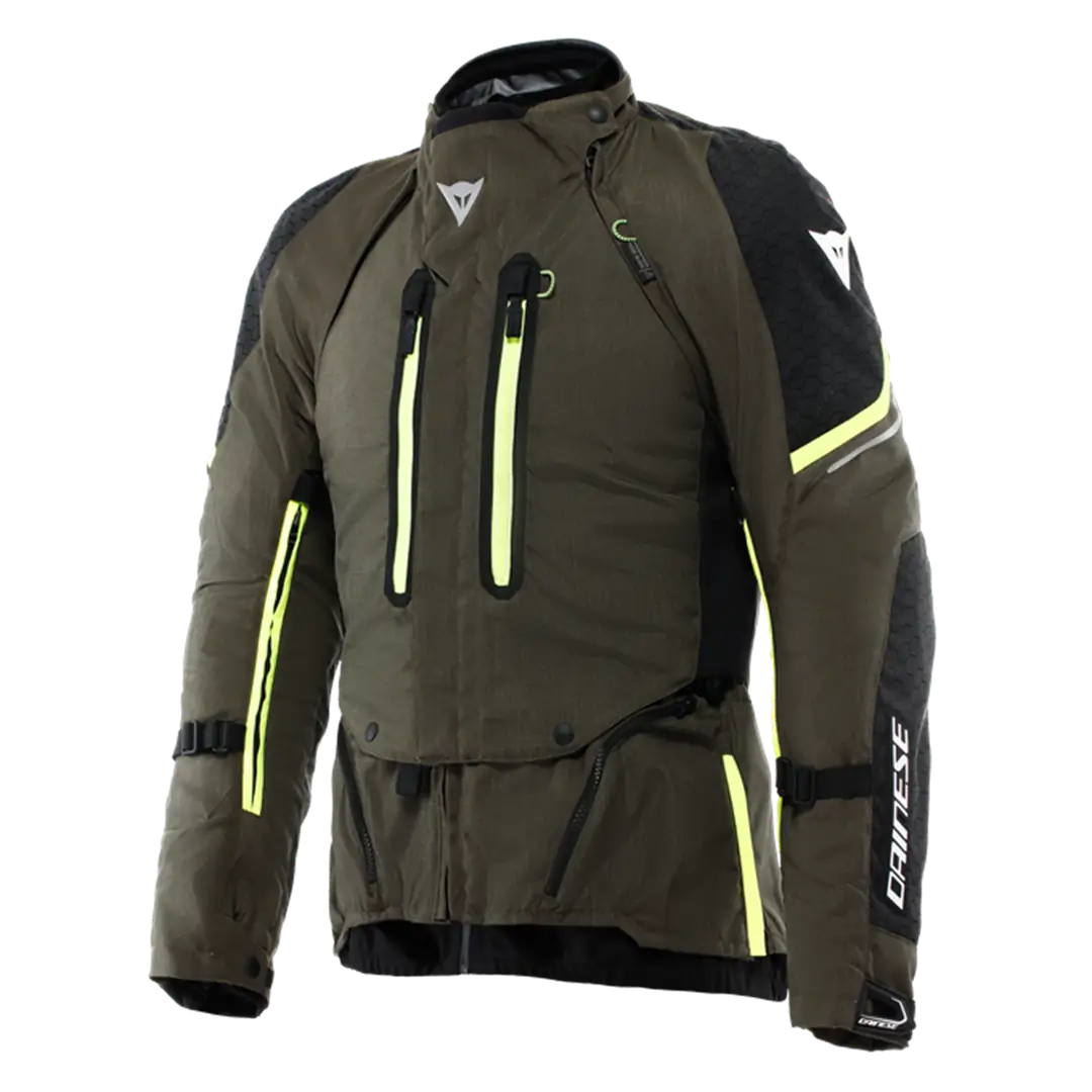 Dainese Super Adventure ABSØLUTESHELL™ Black Fluo Yellow Mont