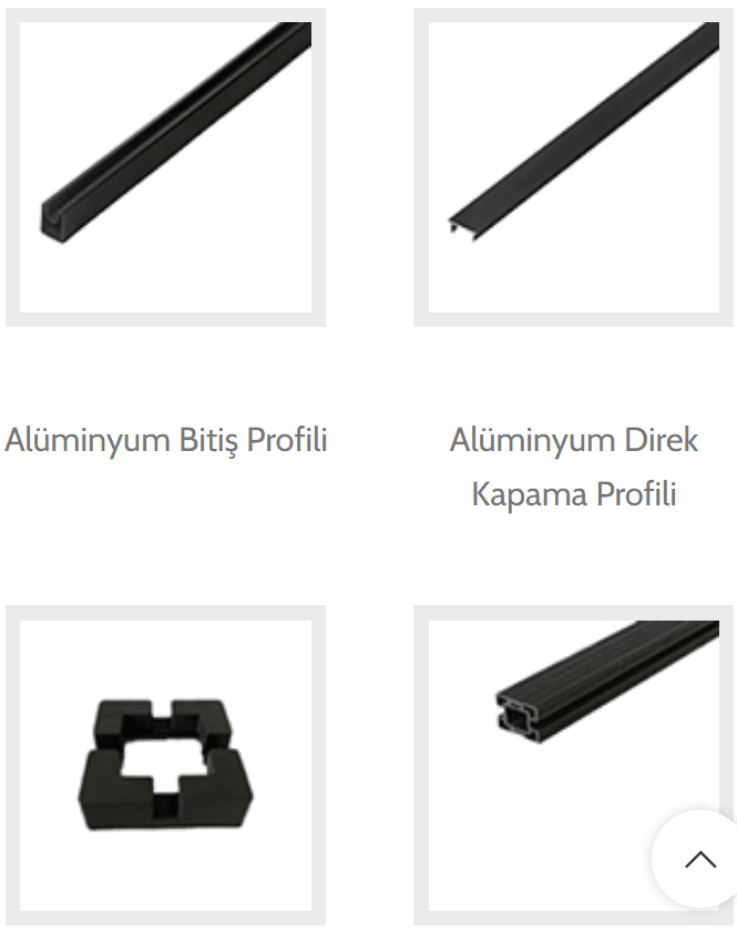 Alüminyum Çit ve Aksesuar Grubu