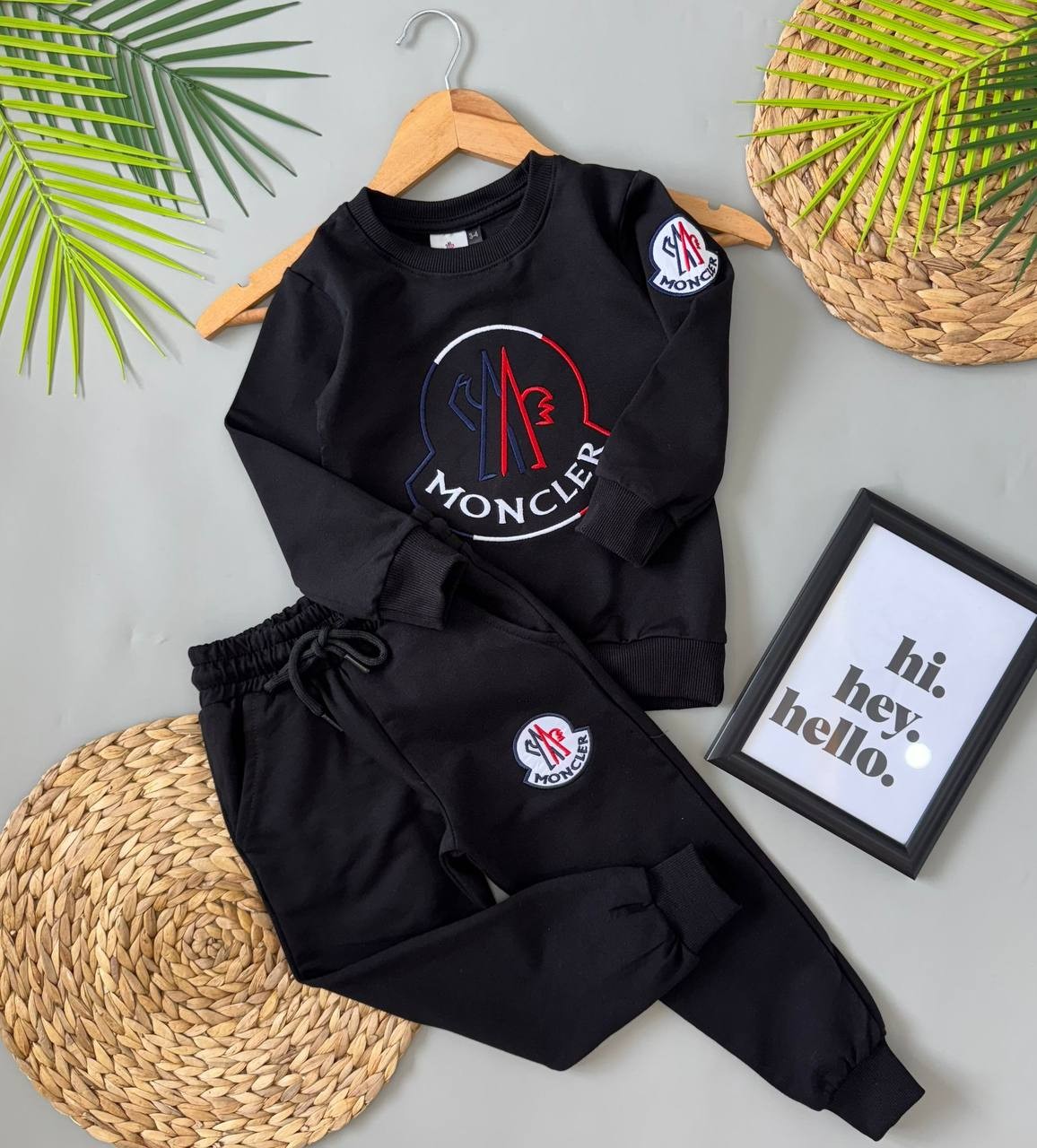 Siyah Moncler Takım