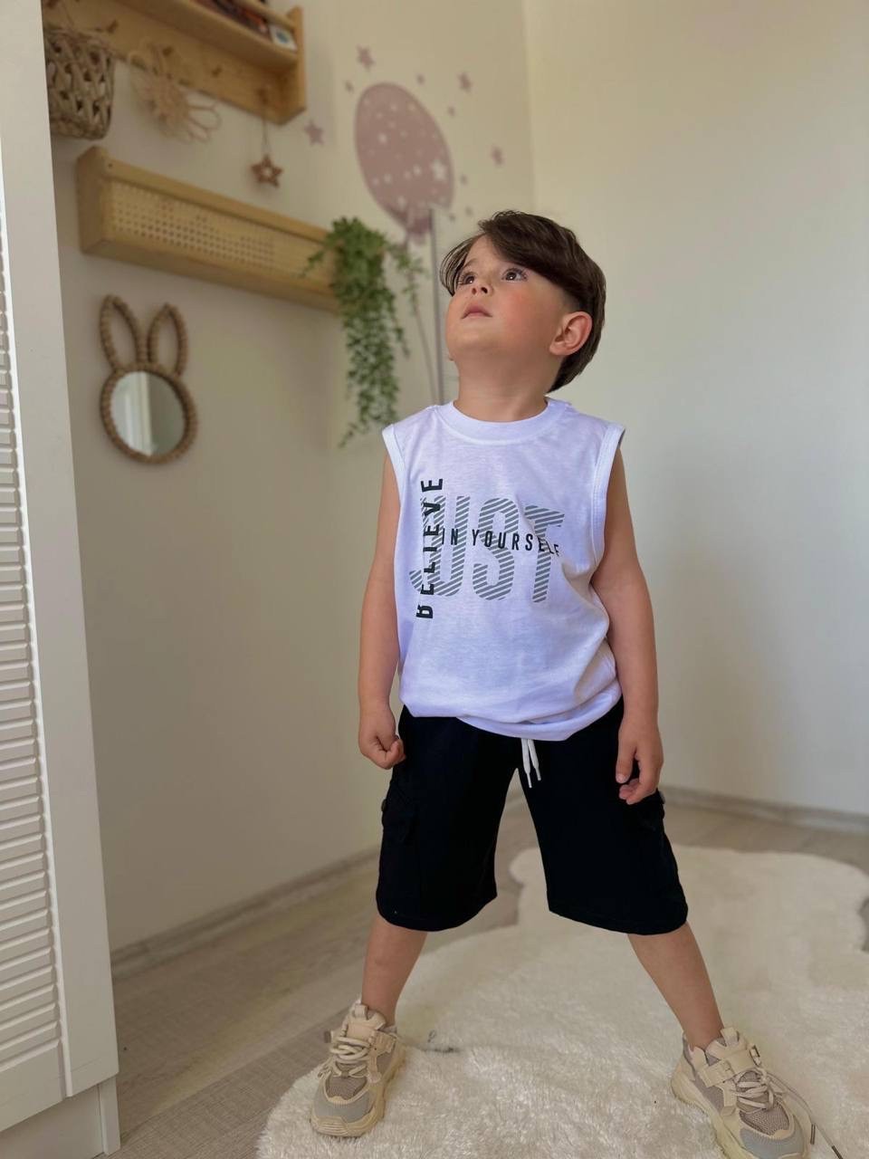 Siyah 3lü Gabardin Takım