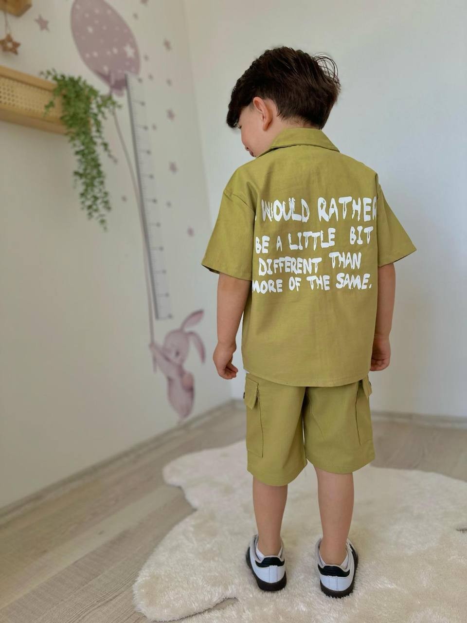 Yağ Rengi Gabardin Takım
