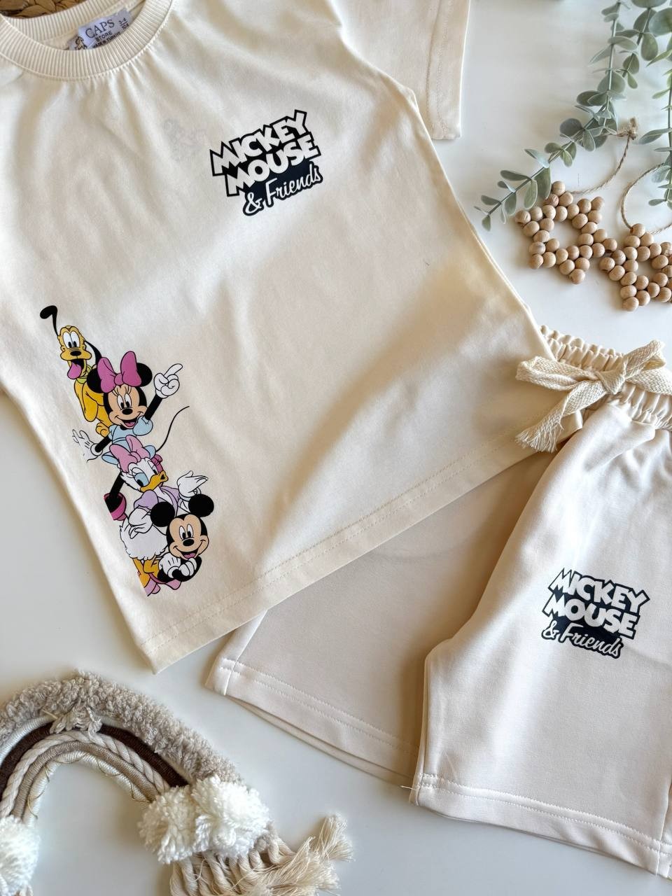 Mickey and Friends Baskılı Takım