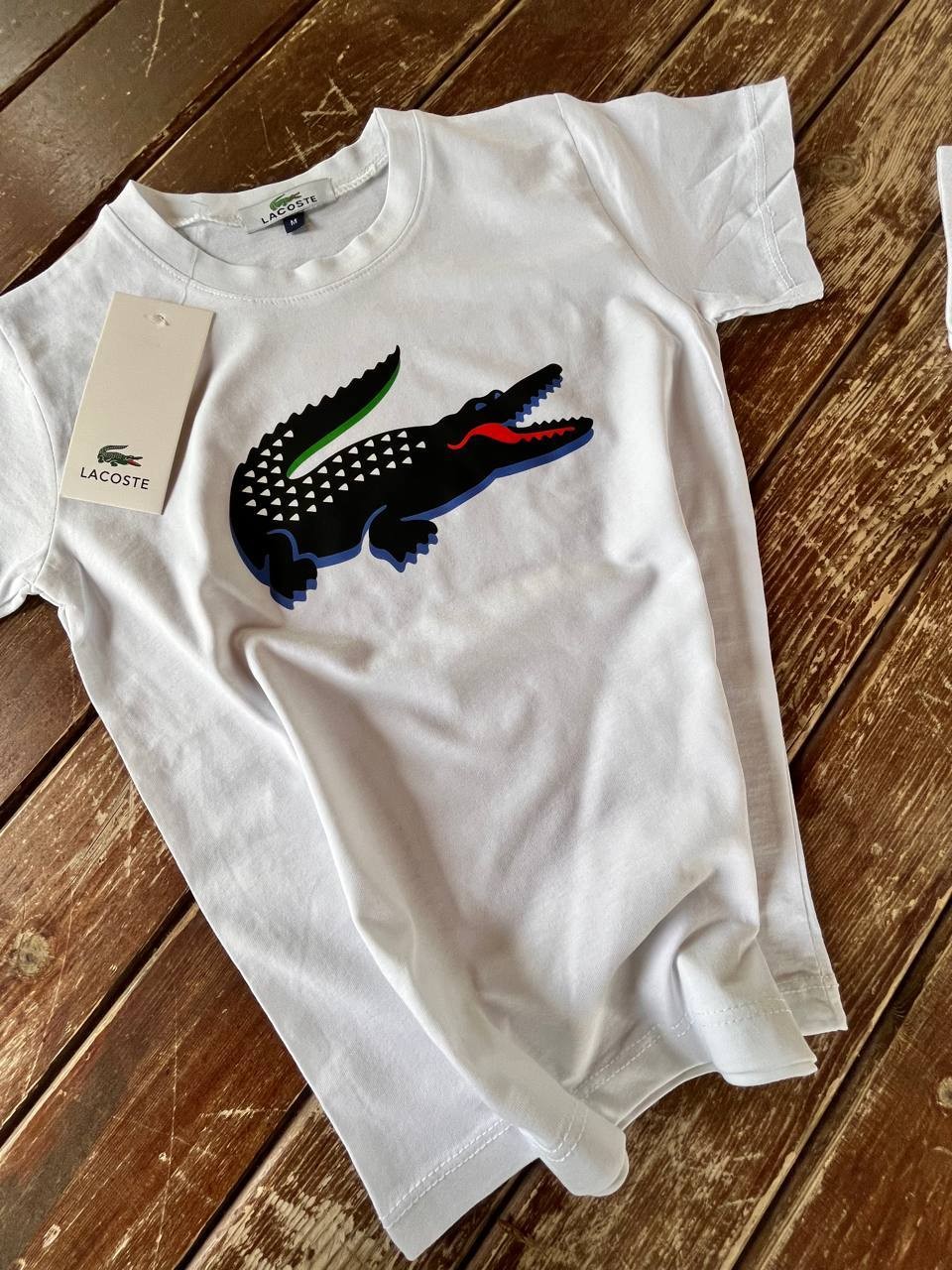 Yeşil Lacoste Baskılı Takım
