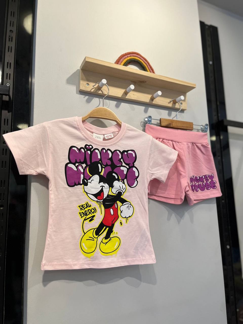 Pembe Minnie Mouse Takım