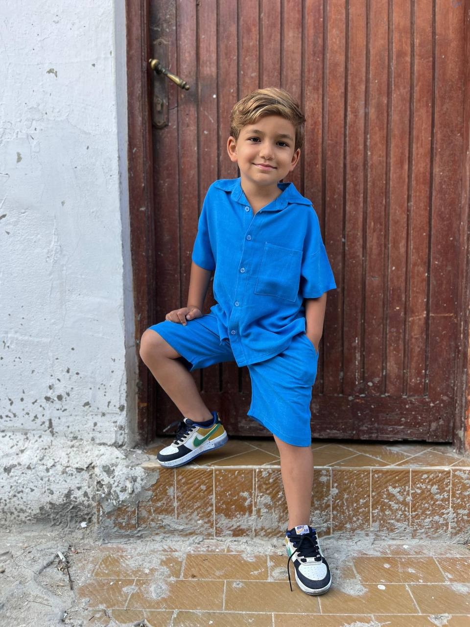 Saks Mavisi Keten Takım