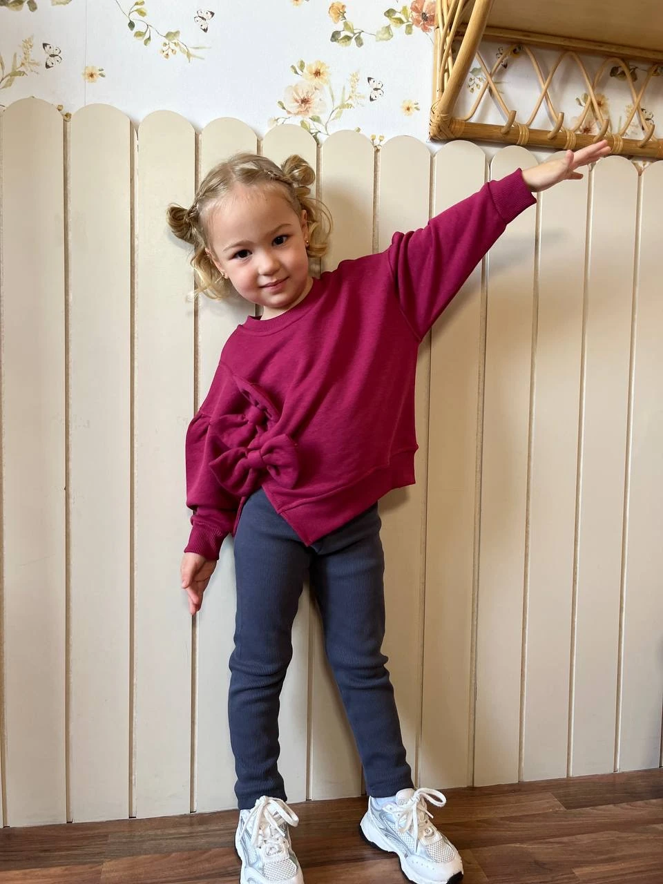 Mürdüm Renkli Fiyonklu Takım