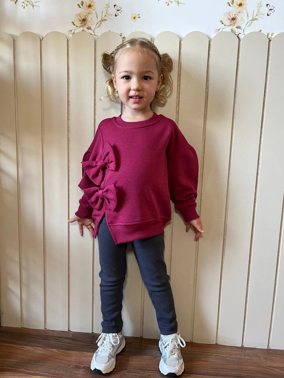 Mürdüm Renkli Fiyonklu Takım