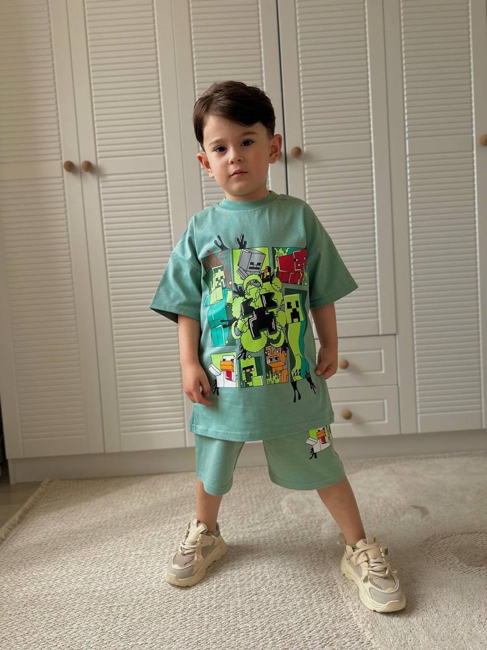 Mine Craft Mint Yeşili Takım 