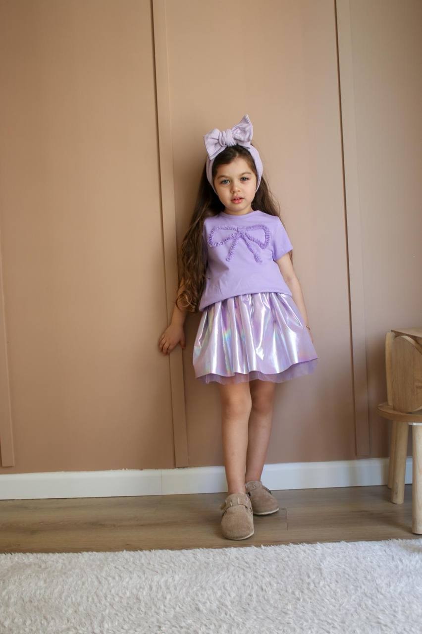Lila Fiyonk Detaylı Takım