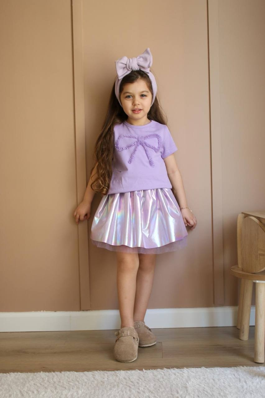 Lila Fiyonk Detaylı Takım