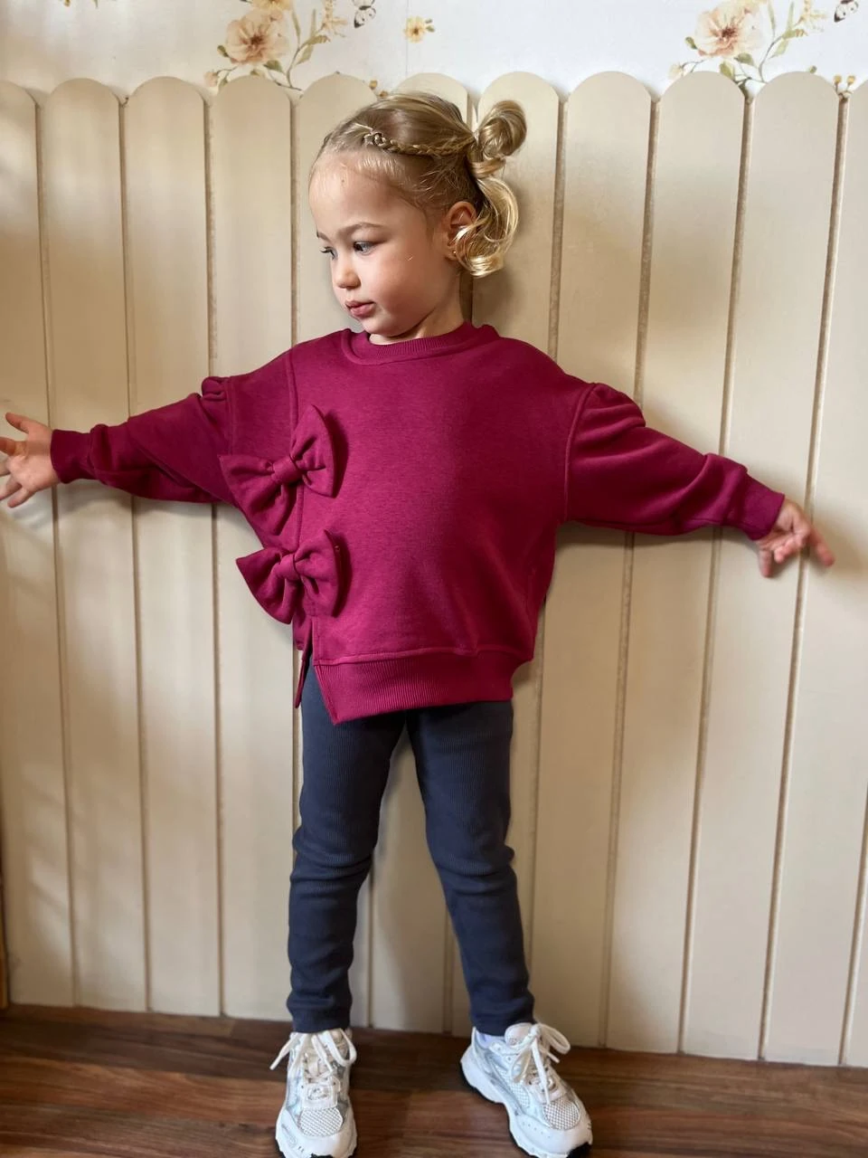 Mürdüm Renkli Fiyonklu Takım