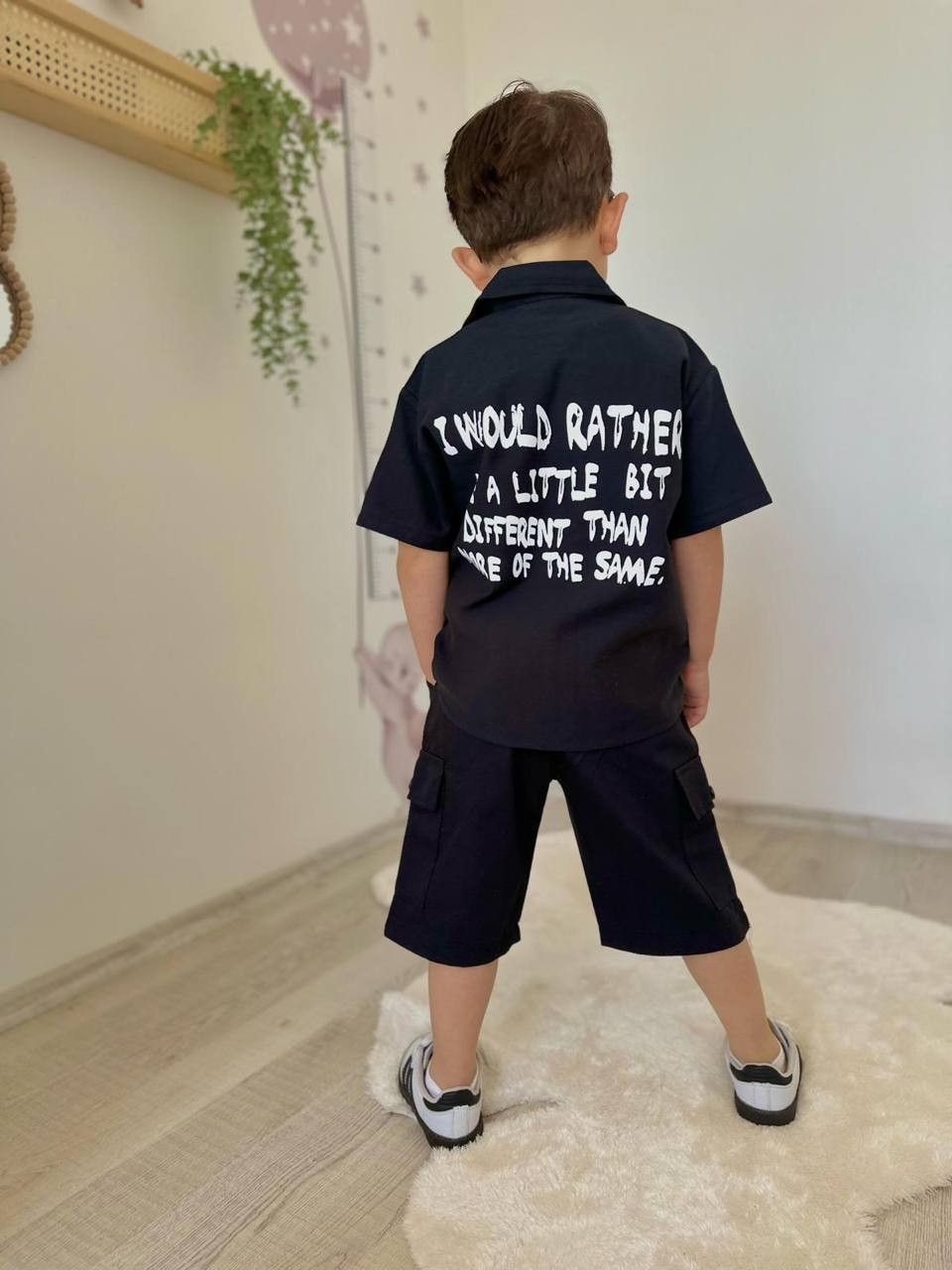 Siyah Gabardin Takım