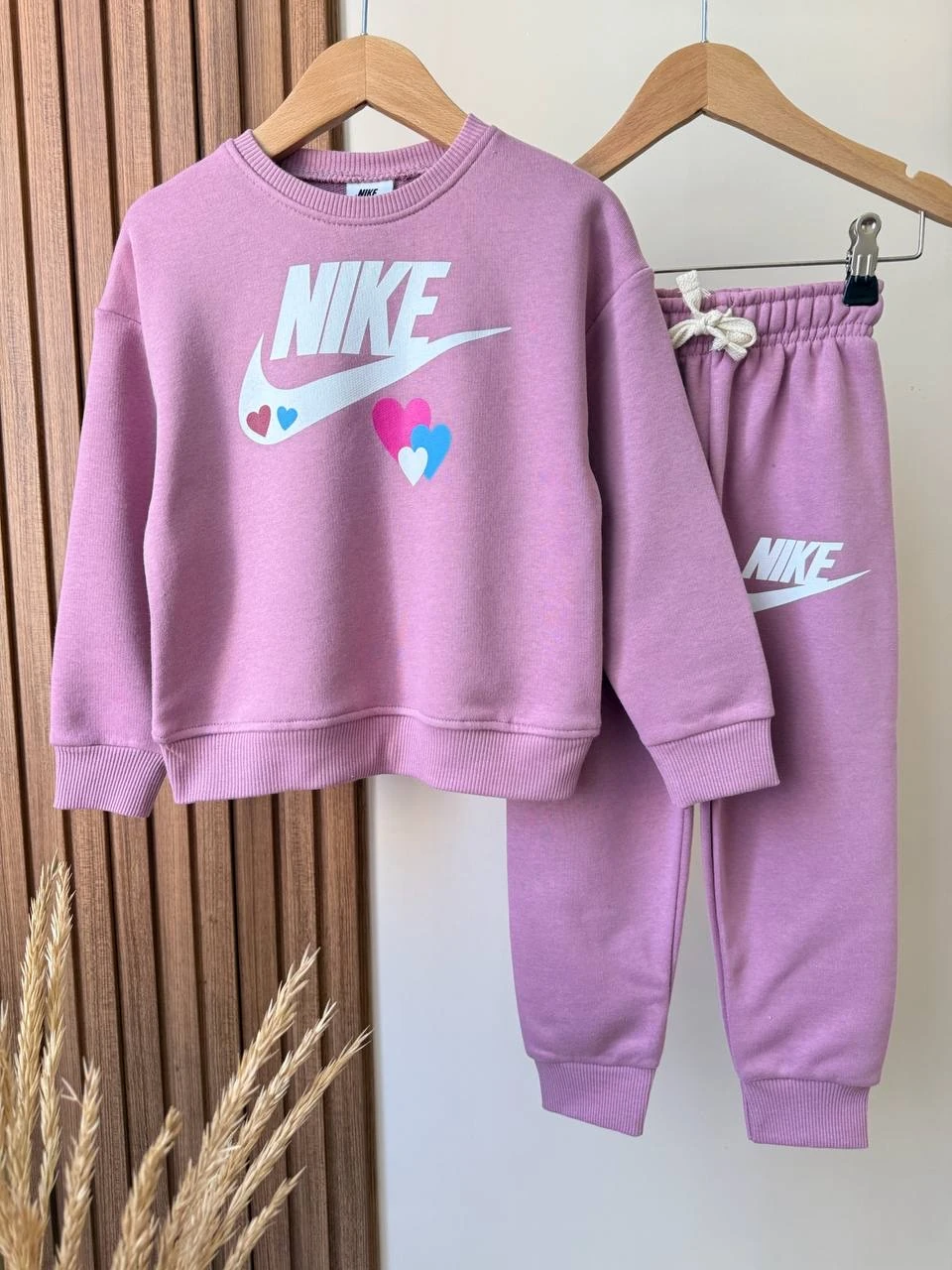 Pembe Marka Baskılı Takım