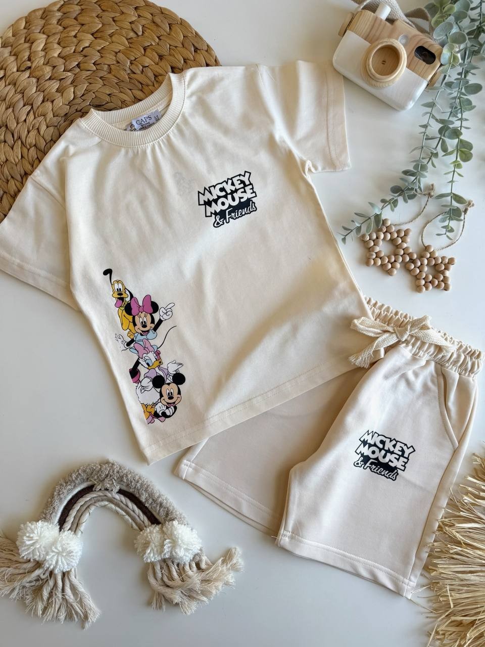Mickey and Friends Baskılı Takım