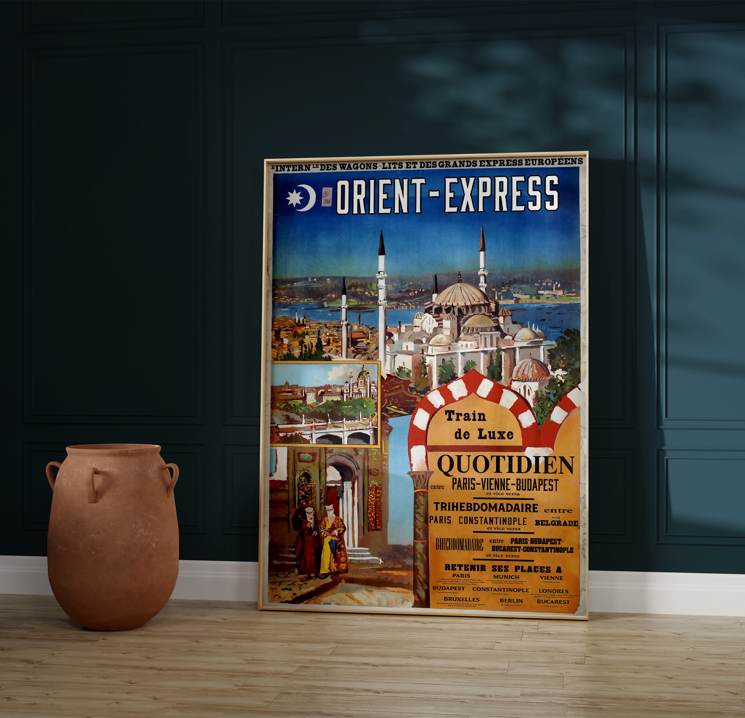 İstanbul Orient Express Afiş - Train de Luxe image