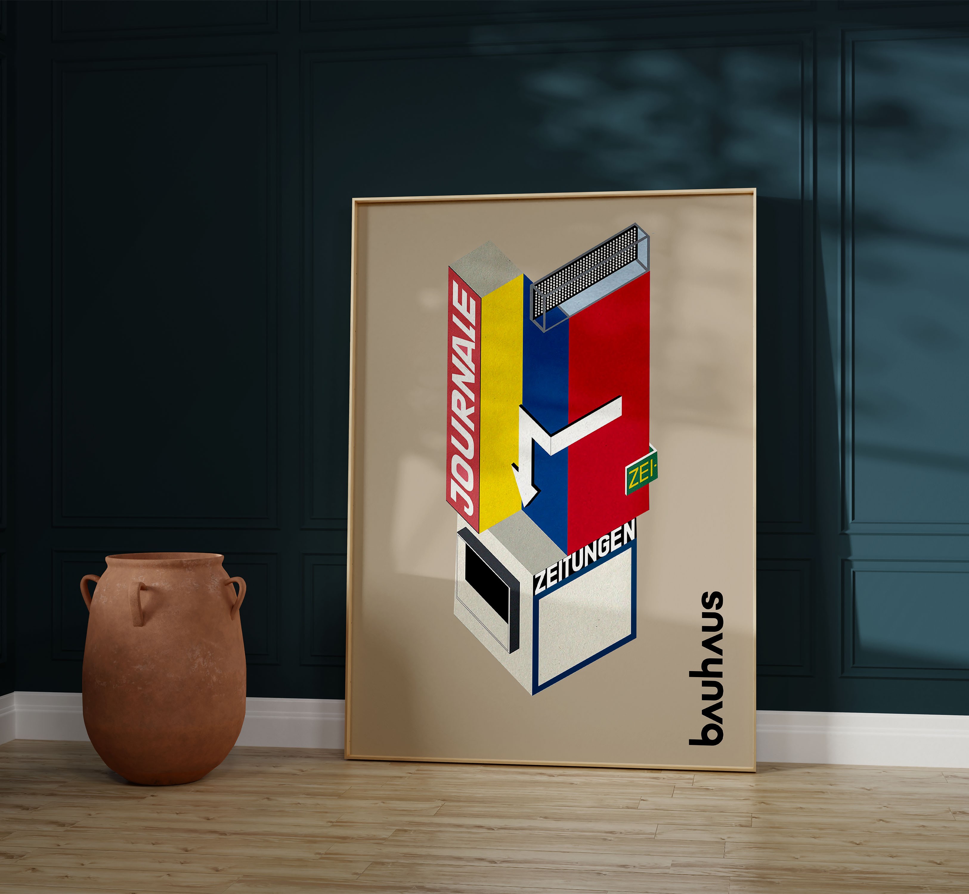 Bauhaus Building Poster - Nadir Afiş