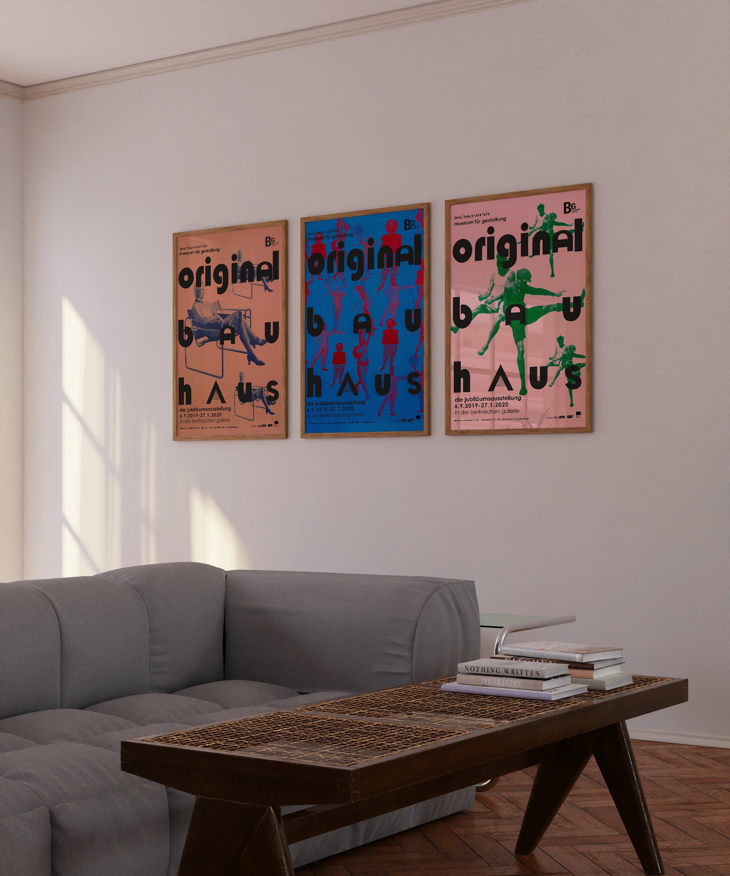 3'lü Bauhaus Poster Set