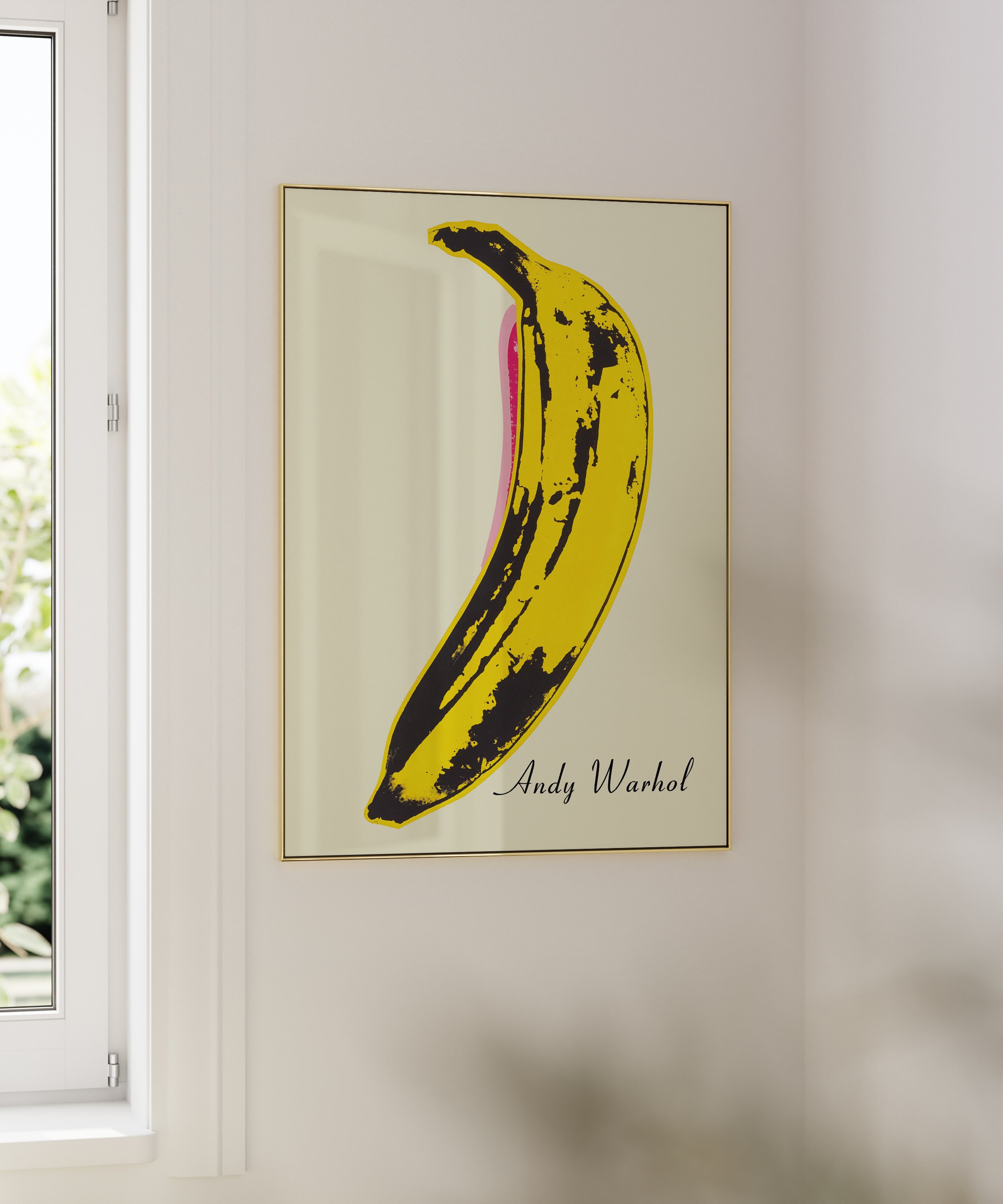 Andy Warhol - Banana - Contemporary Move / Popart / Modern Home - Museum Print - Velvet Underground