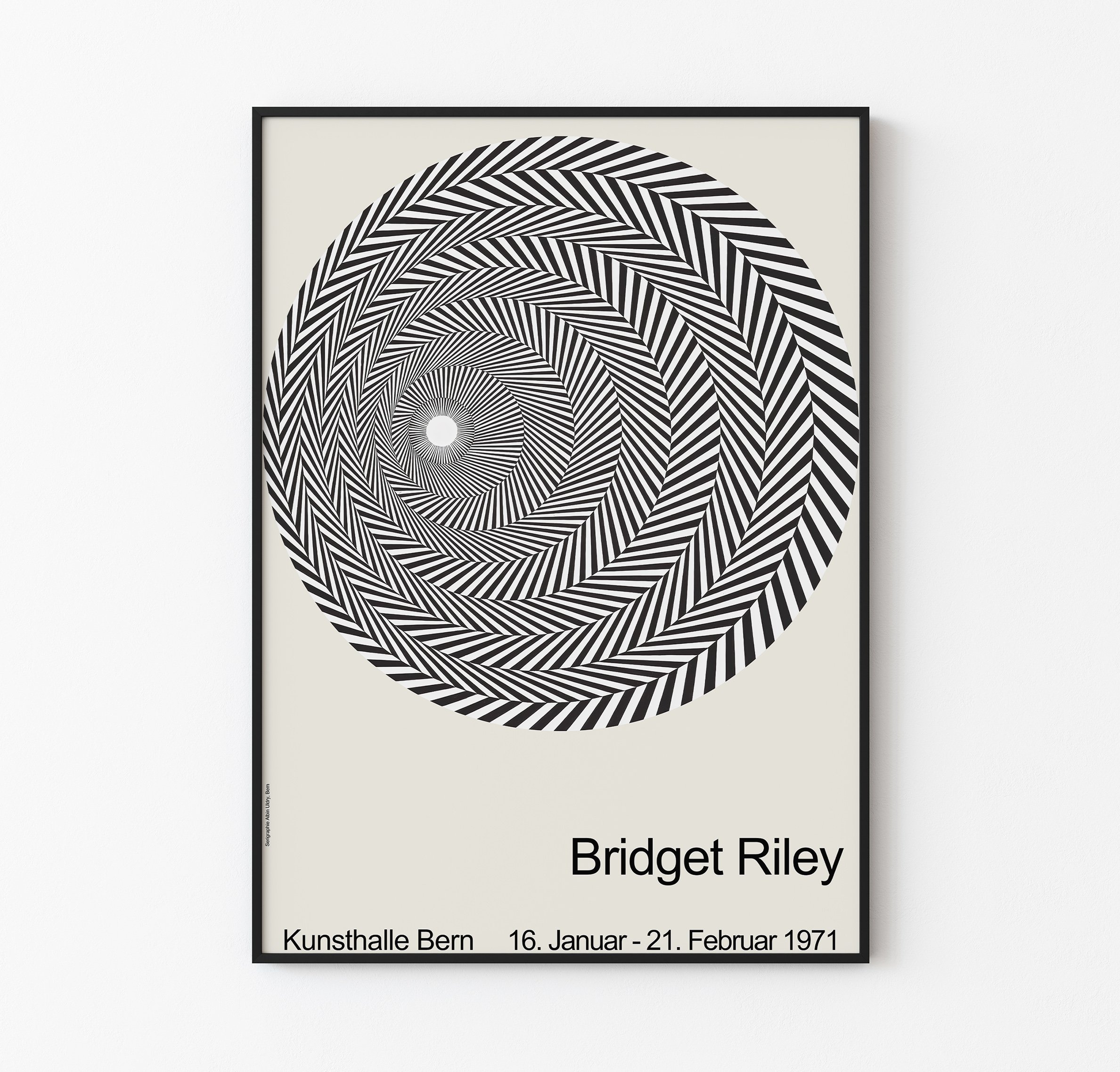 Bridget Riley - Riley Blaze - Op Art - Stüdyo Posteri image