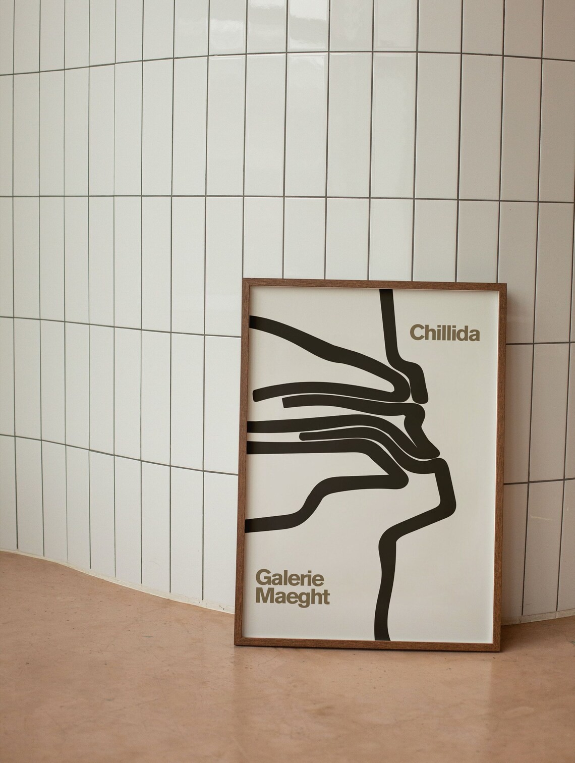 Eduardo Chillida - Galerie Maeght Exhibition Poster - Chillida 