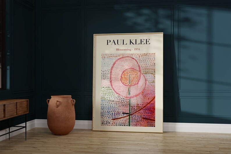 Paul Klee - Ad Marginem - Blossoming - 2'li Poster