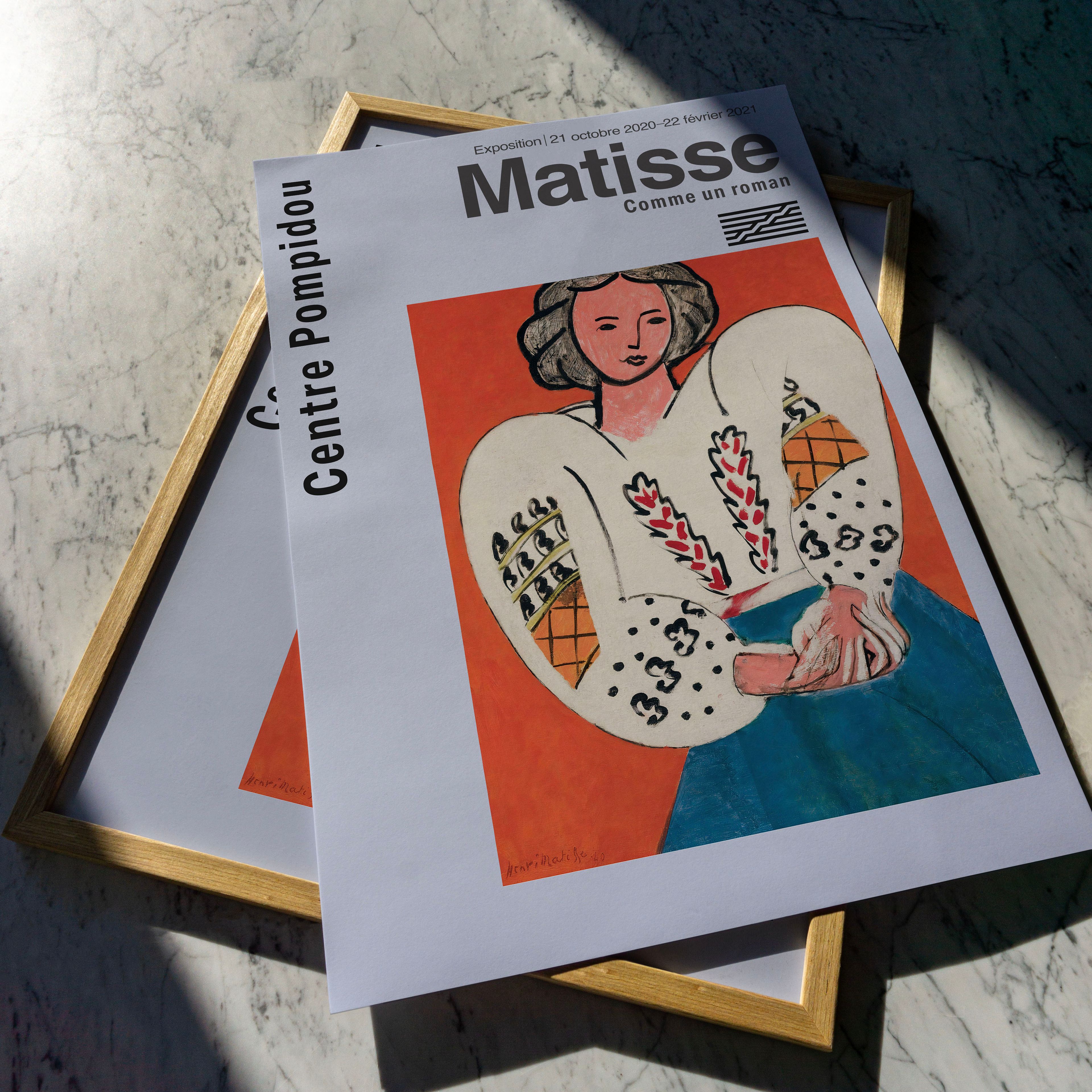 Henri Matisse - La Blouse roumaine / Sergi Afişi main variant image