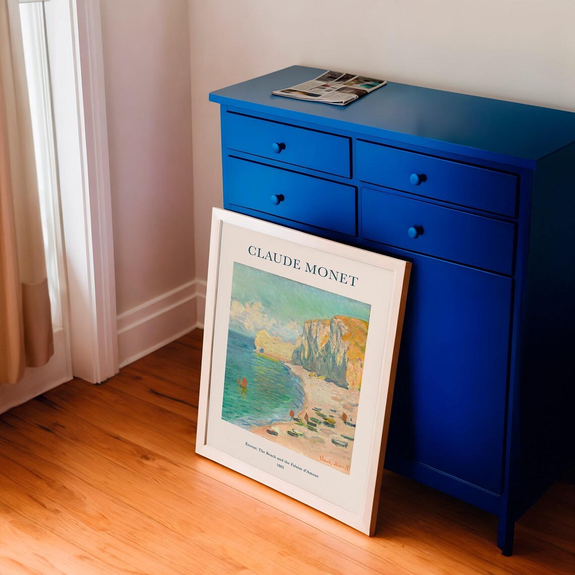 Monet - Beach and Tropical Poster - Etretat / Nadir Afiş