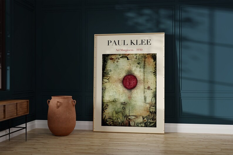 Paul Klee - Ad Marginem - Blossoming - 2'li Poster