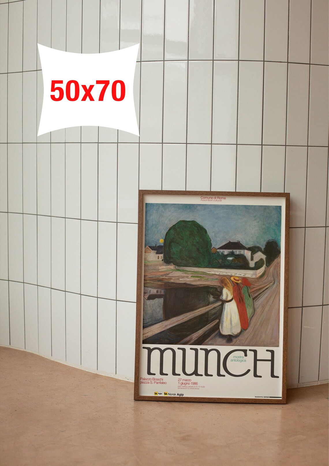 Edvard Munch - Girls on the Bridge main variant image