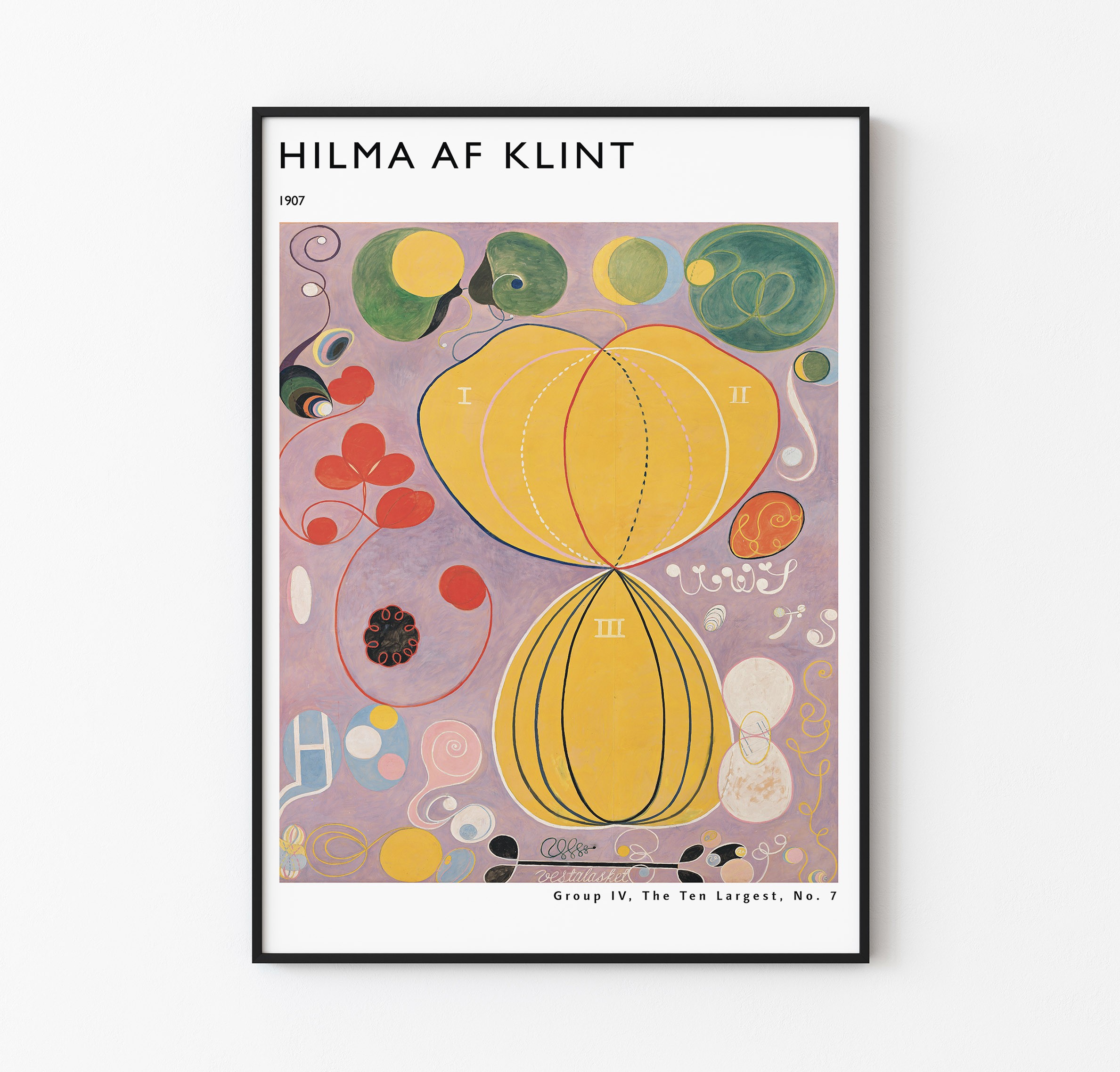 Hilma Af Klint - Ten Largest No: 7  main variant image